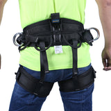 XINDA Camping Outdoor Hiking Rock Climbing Half Body Waist Support Safety Belt