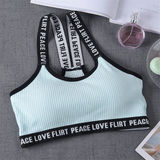 Sports Bra One Size High Elastic Stretch | eprolo