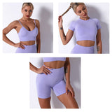 2Pcs/3Pcs/4Pcs Yoga Set Women Fitness Clotching