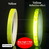 Bicycle Reflective Stickers 1CM*800CM Safety Warning Cycling Accessories | eprolo