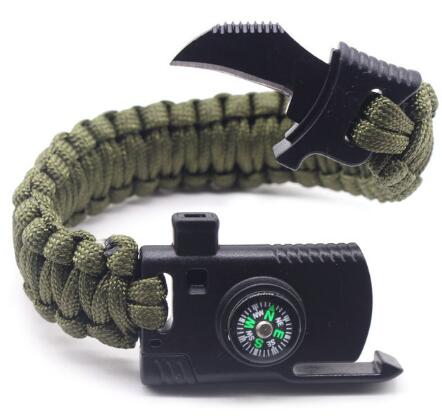 Braided Bracelet  Multi-function Paracord Survival  Rope