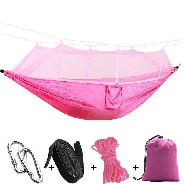 1/2 Person Outdoor Mosquito Net Hammock