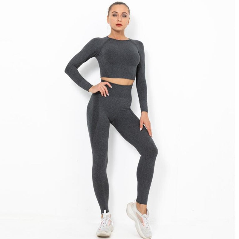 Women Seamless Yoga Set