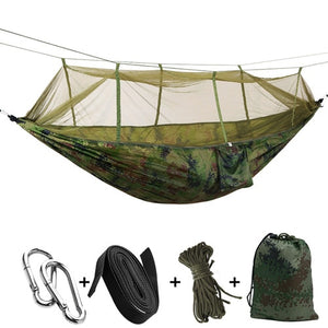 1/2 Person Outdoor Mosquito Net Hammock