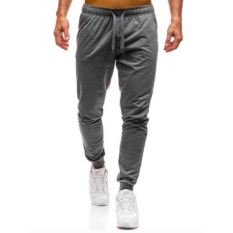 Men Joggers Elastic Waist Long Trousers | GYMFIT24.COM