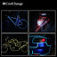 Bicycle Reflective Stickers 1CM*800CM Safety Warning Cycling Accessories | eprolo
