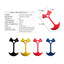 Shinetrip 4 pcs  Aluminum Camping Tent Nail Fishbone  Anchor