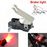 Waterproof Cycling Brake Bike Light Mount Tail Rear Bicycle Light LED High Brightness Red LED lamp Cycling Accessories