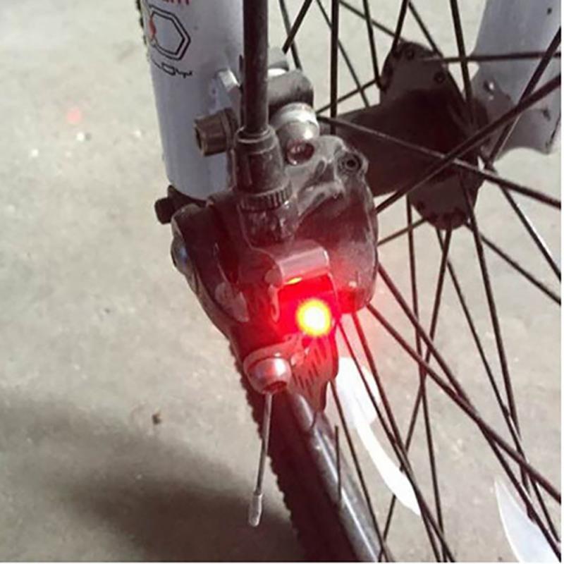 Waterproof Cycling Brake Bike Light Mount Tail Rear Bicycle Light LED High Brightness Red LED lamp Cycling Accessories