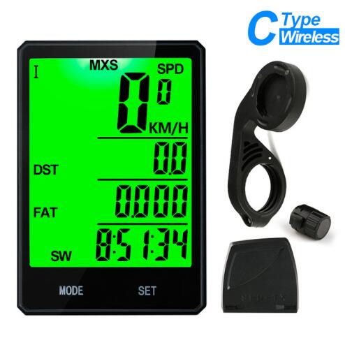 Wireless Bike Computer Speedometer Odometer Rainproof | eprolo