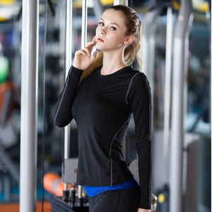 Base Layer Fitness Sport Shirt Quick Dry Women long Sleeves Shirt | eprolo