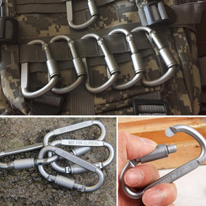 Carabine 6pcs/lot Travel Kit Camping Equipment