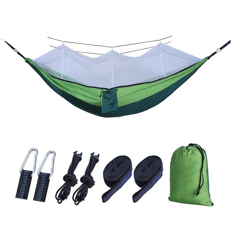 Bourette spinning 210T Nylon Hammock Outdoor