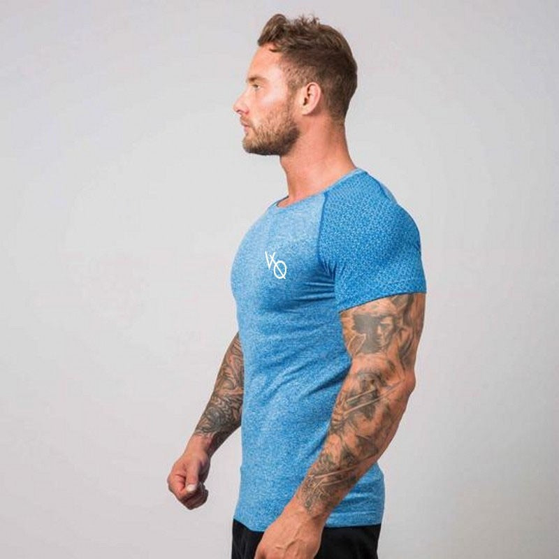 Running Shirt Men Compression Tights Men's Short Sleeve T-Shirts | eprolo