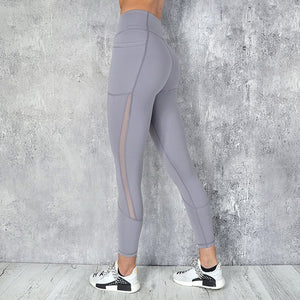 Women Yoga Sport Leggings with Phone Pocket