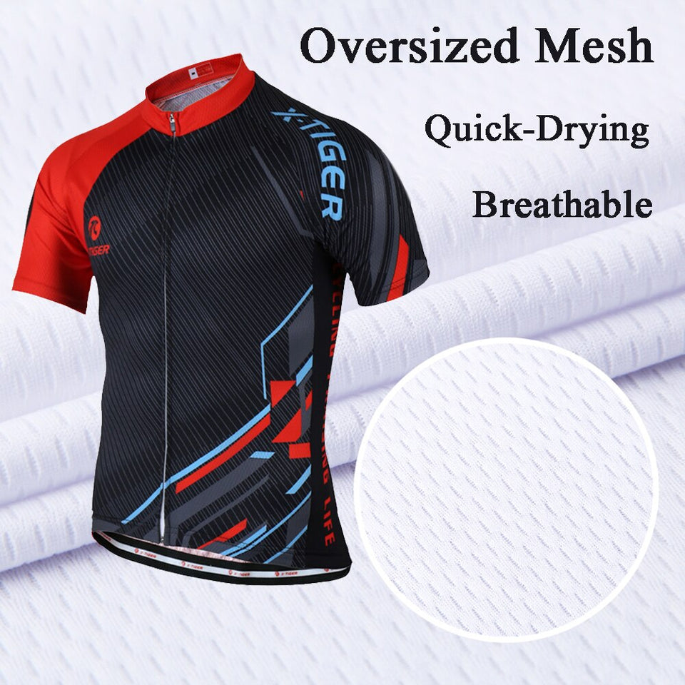 X-TIGER  Cycling Jersey Breathable