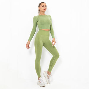 Women Seamless Yoga Set