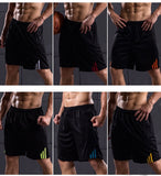 Men Running Shorts , Stripe Zip Pocket Gym Tennis Shorts, Quick-Drying Training Fitness Basketball Loose Sport Shorts Plus Size | GYMFIT24.COM