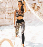 Leopard Sportwear Gym Yoga Suit | eprolo