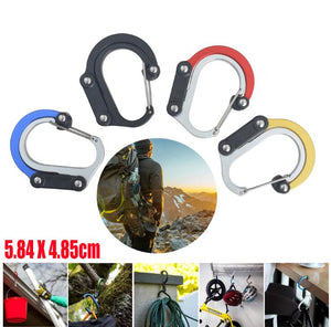 D-type aluminum alloy carabiner multi-function hang buckle | eprolo