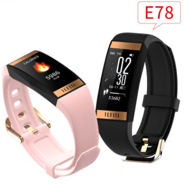 Smartwatch heart rate blood pressure fitness Tracker