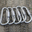 Carabine 6pcs/lot Travel Kit Camping Equipment