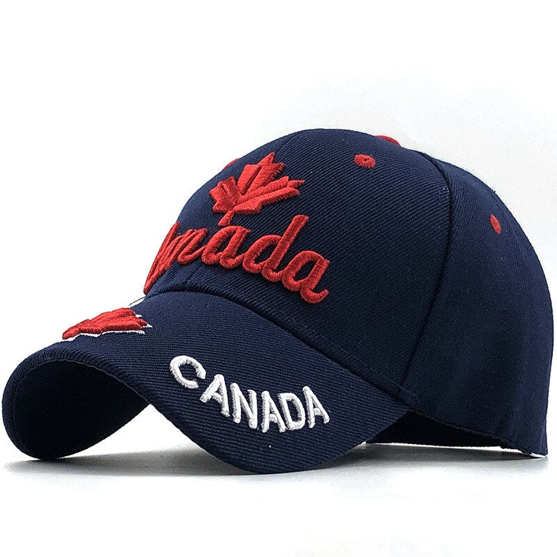 Baseball Cap with Canada  flag