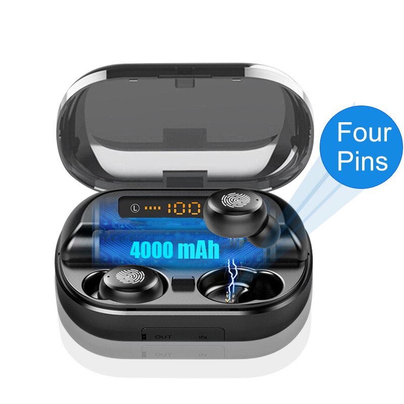 Auriculares deportivos inalámbricos Bluetooth 5.0 de VOULAO 