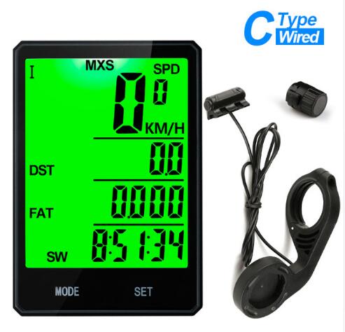 Wireless Bike Computer Speedometer Odometer Rainproof | eprolo