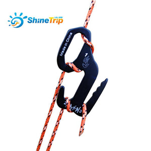 ShineTrip 2pcs  Outdoor Camping Tent Hook Aluminum