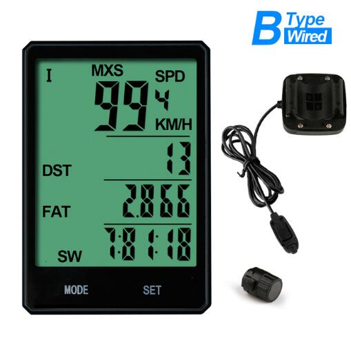 Wireless Bike Computer Speedometer Odometer Rainproof | eprolo