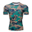 Camouflage Compression tshirts Running Tights Men | GYMFIT24.COM