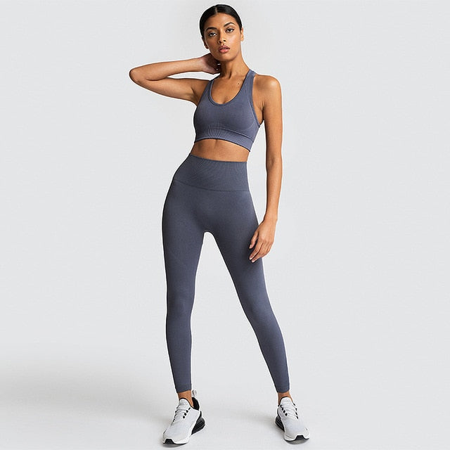 Women's Seamless Yoga Suit Sportswear