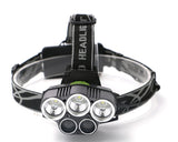 LED Headlamp 5 CREE XM-L T6 15000 lumens