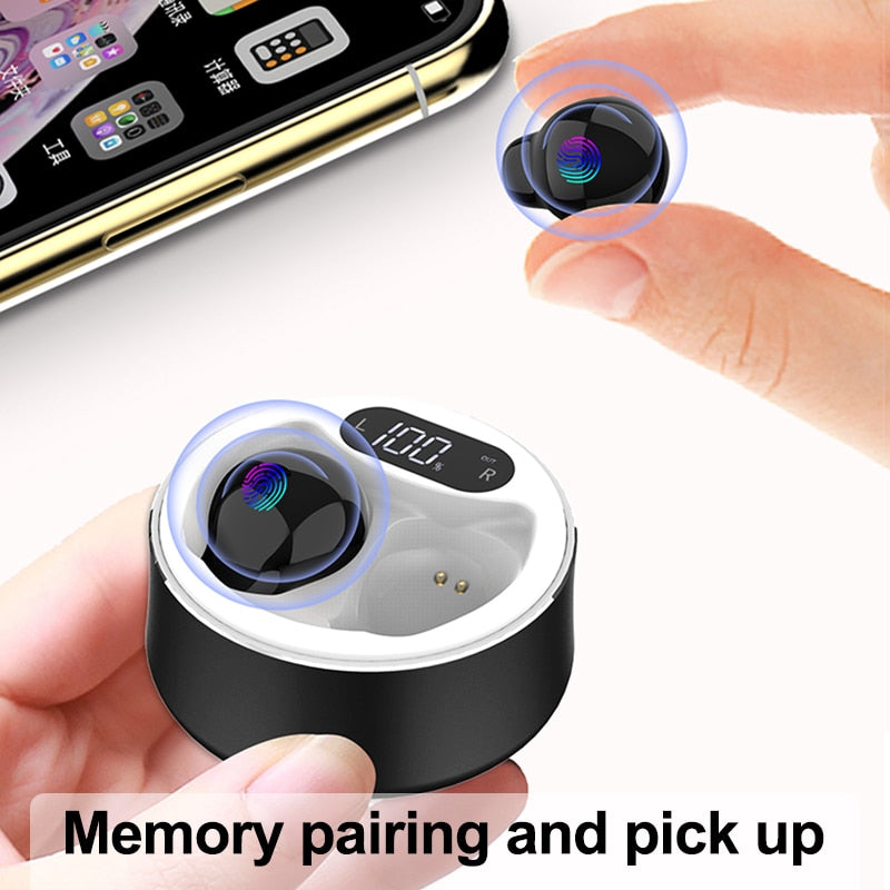 x26 Ultra Small Mini Hidden Wireless Bluetooth 5.0 Earphone