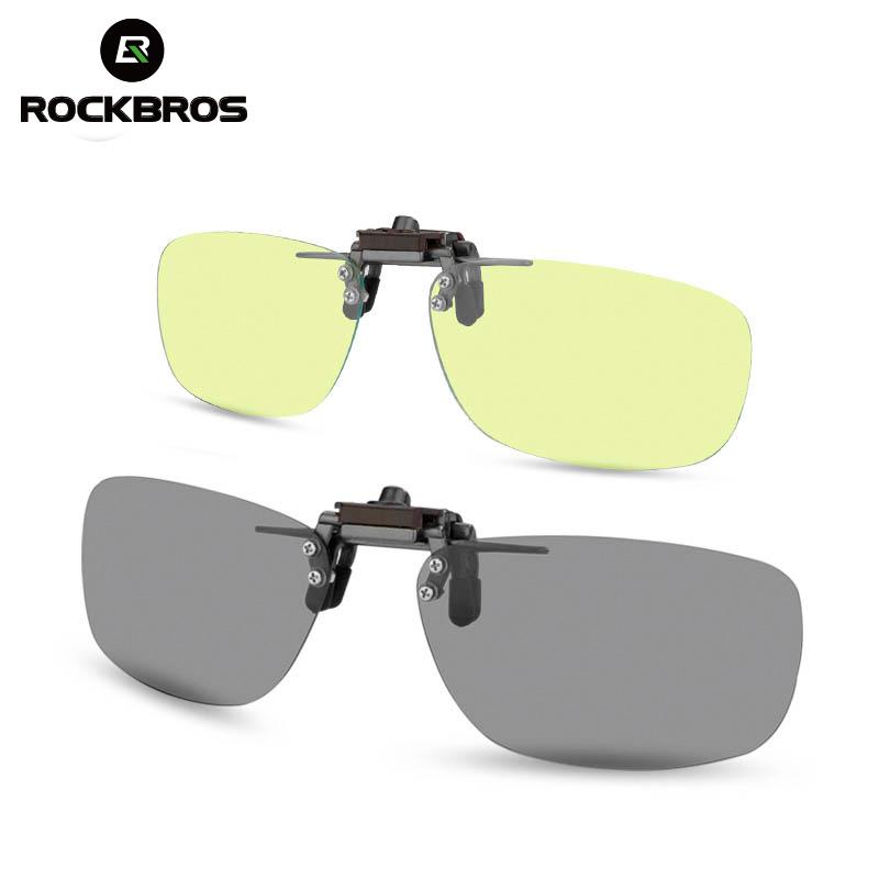 ROCKBROS Cycling Polarized Clip For Myopia Driving Night Vision Lens | eprolo