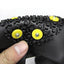 1Pair 10Stud S M L  Winter Anti Slip Ice Grips Cover Crampons