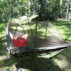 1/2 Person Outdoor Mosquito Net Hammock