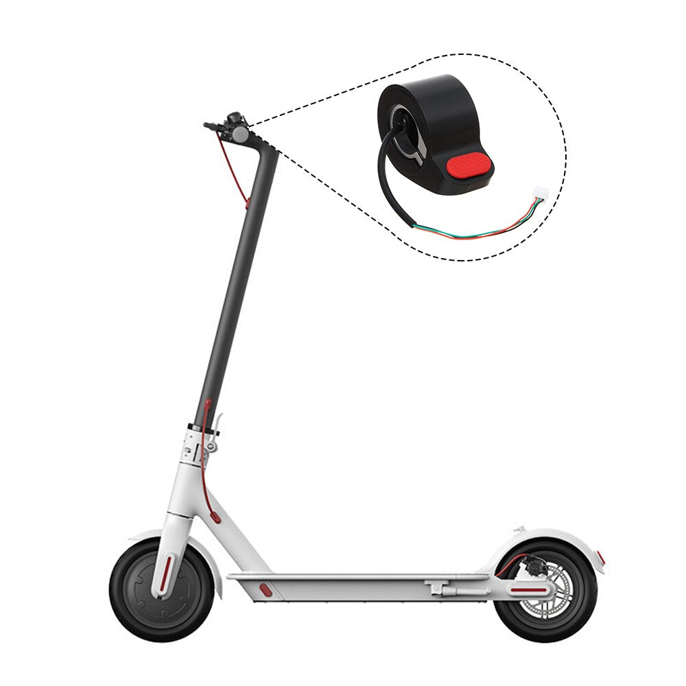 Conjunto de acelerador de scooter eléctrico universal de 4 colores Aceleradores de dedo para scooter para Xiaomi M365/Pro 