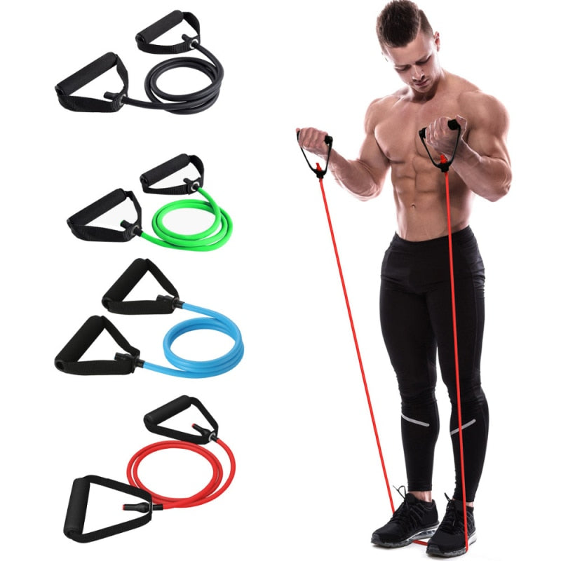 120cm Fitness Elastic Resistance Bands
