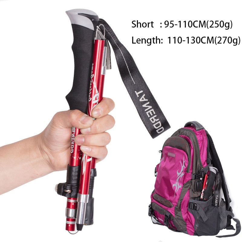 Anti Shock Walking Stick Telescopic Baton