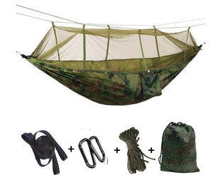 1/2 Person Outdoor Mosquito Net Hammock