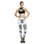 Maryigean Mesh Pattern Print  Fitness Leggings for Women | eprolo