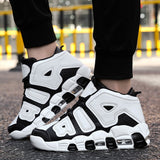 Men Air Sports Shoes High Tops Mens Basketball Sneakers Athletics Basket Shoes Chaussures de basket Black shoes