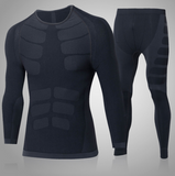 FANNAI Running T Shirt and Pants Men Compression Tights Underwear Sets | eprolo