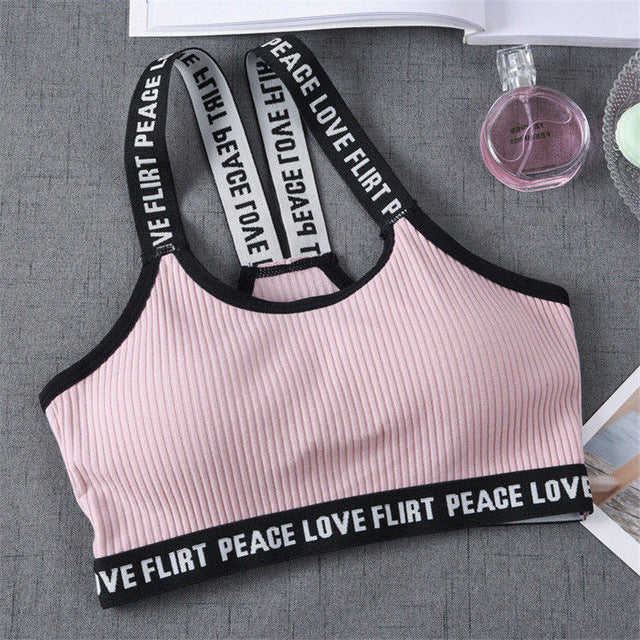 Sports Bra One Size High Elastic Stretch | eprolo