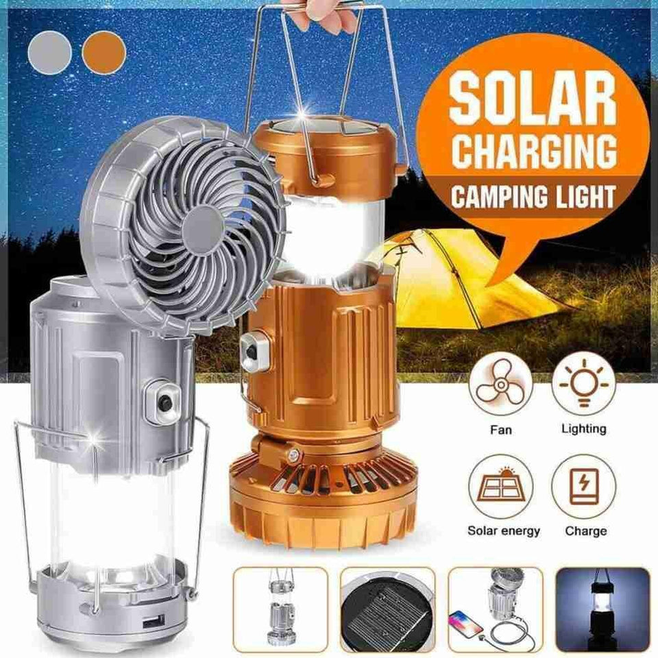 Portable Solar LED Camping Lantern