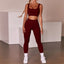 Two-piece Set Ins Seamless Knitting Tracksuit
