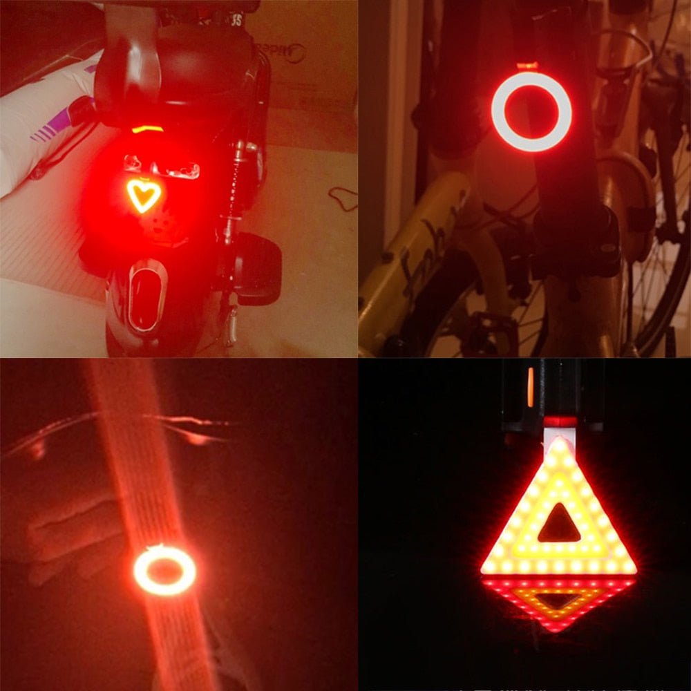 Flash LED Tail Lights for Mountains Bike Seatpost