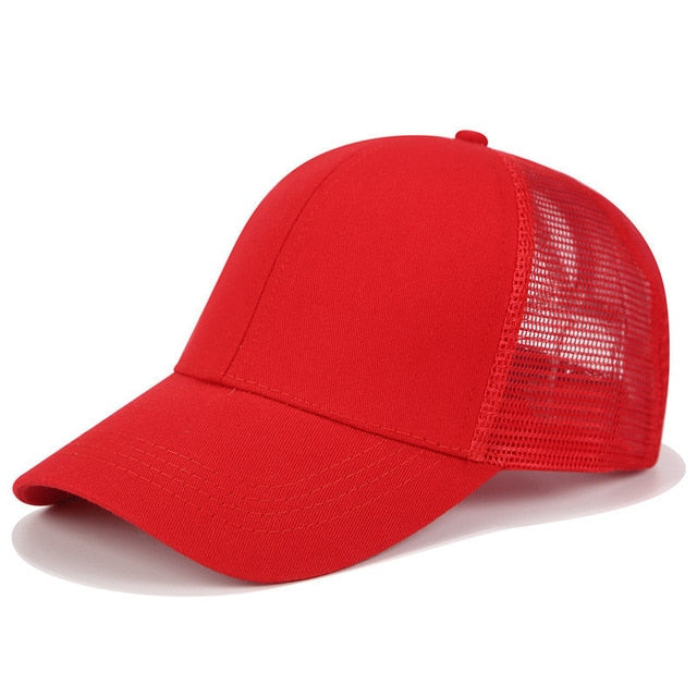 Glitter Ponytail Baseball Cap for Women